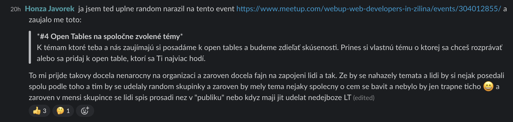 Open Tables