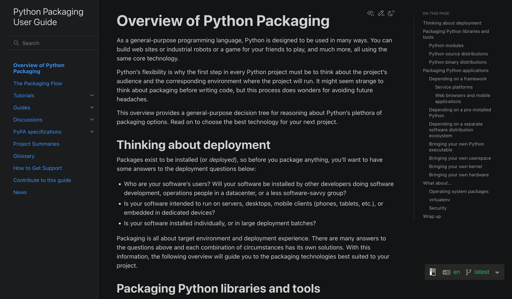 Python Packaging