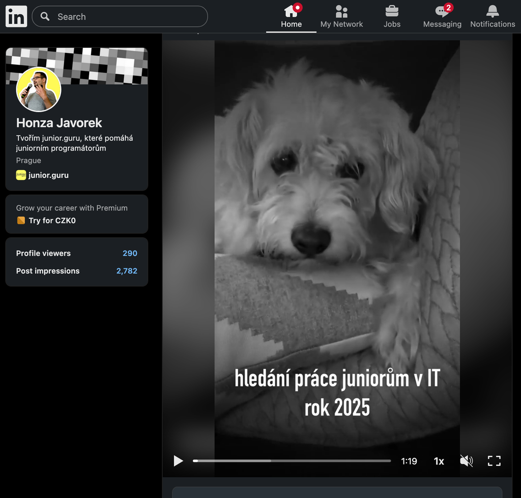 Video na LinkedInu