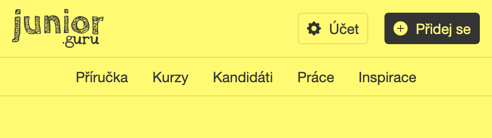 Hlavní menu